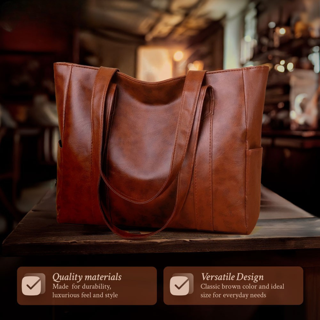 Agnese Classic – ādas soma ar mūžīgu eleganci un izsmalcinātu raksturu