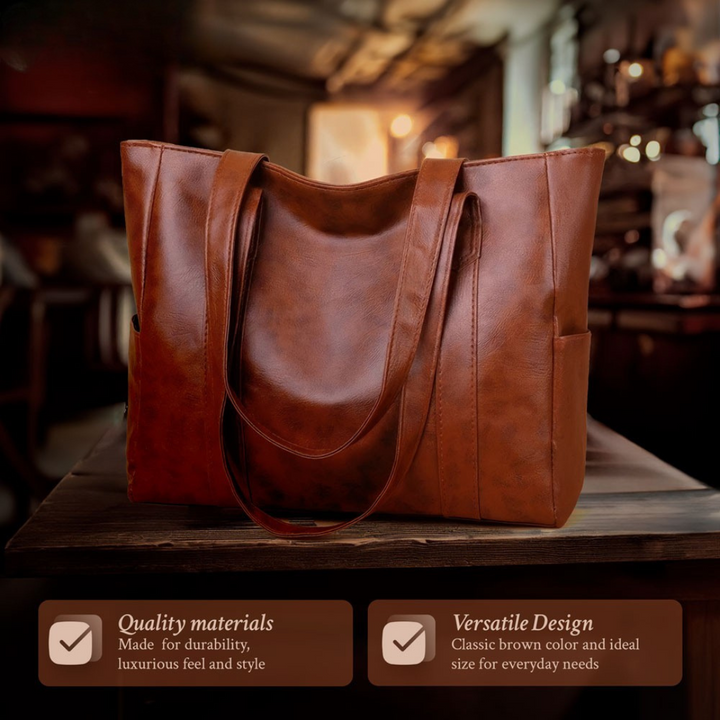 Agnese Classic – ādas soma ar mūžīgu eleganci un izsmalcinātu raksturu