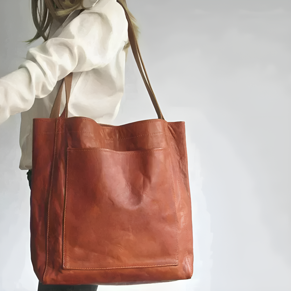 Elvīra Chic – modernā ādas soma ar eleganci un praktiskumu