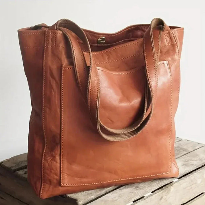 Elvīra Chic – modernā ādas soma ar eleganci un praktiskumu