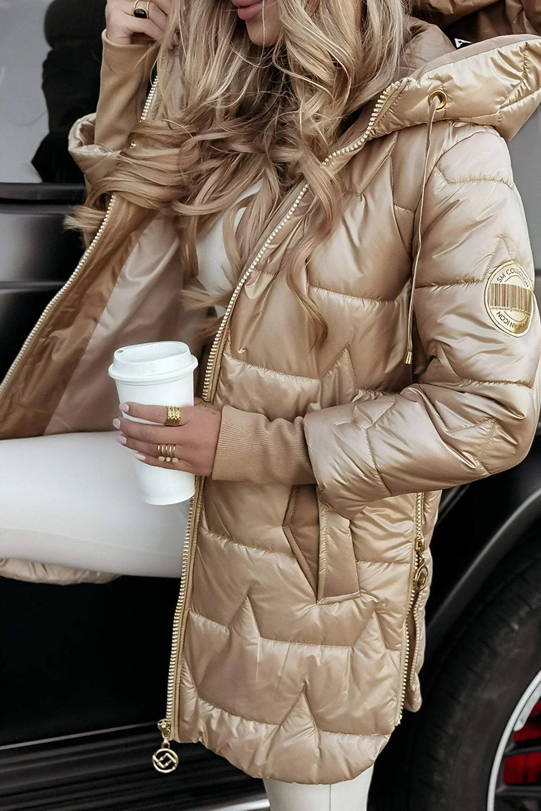 Anete Winter Grace – siltums un elegance vienā mētelī