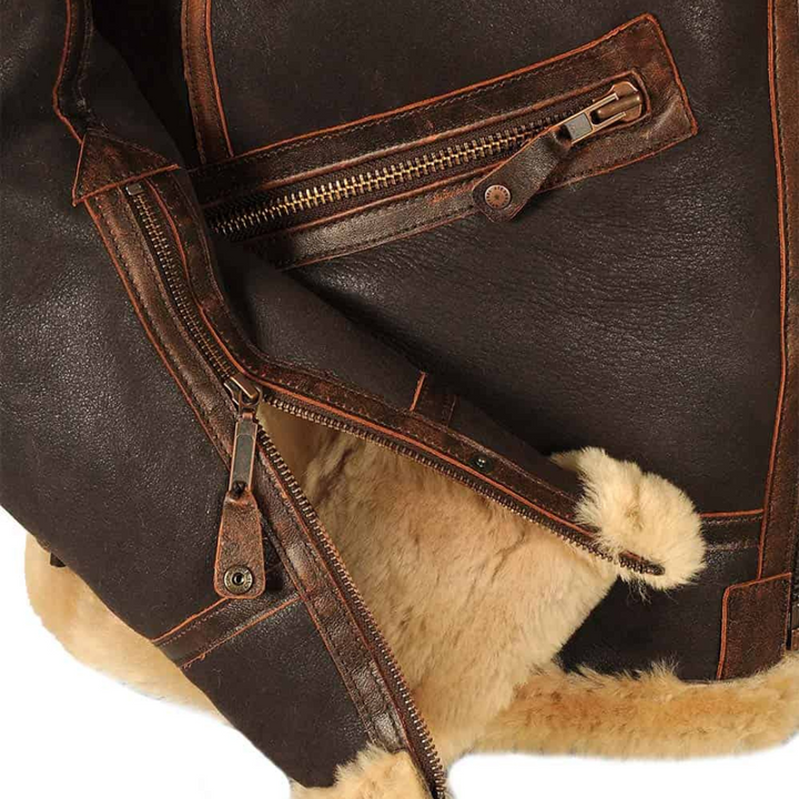 Rihards Pilot Jacket – silta un stilīga pilota stila jaka vīriešiem