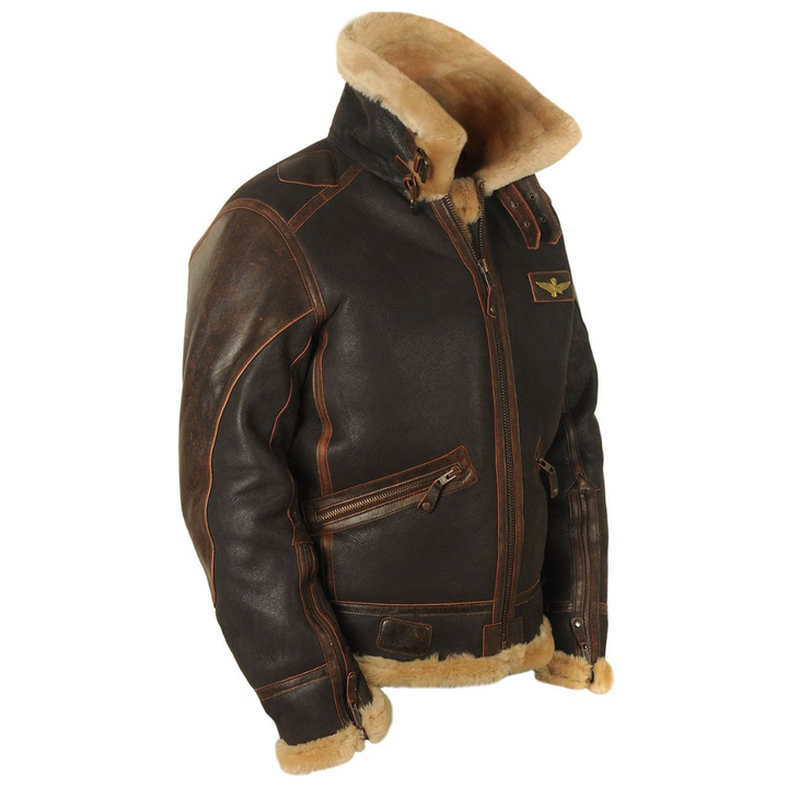 Rihards Pilot Jacket – silta un stilīga pilota stila jaka vīriešiem