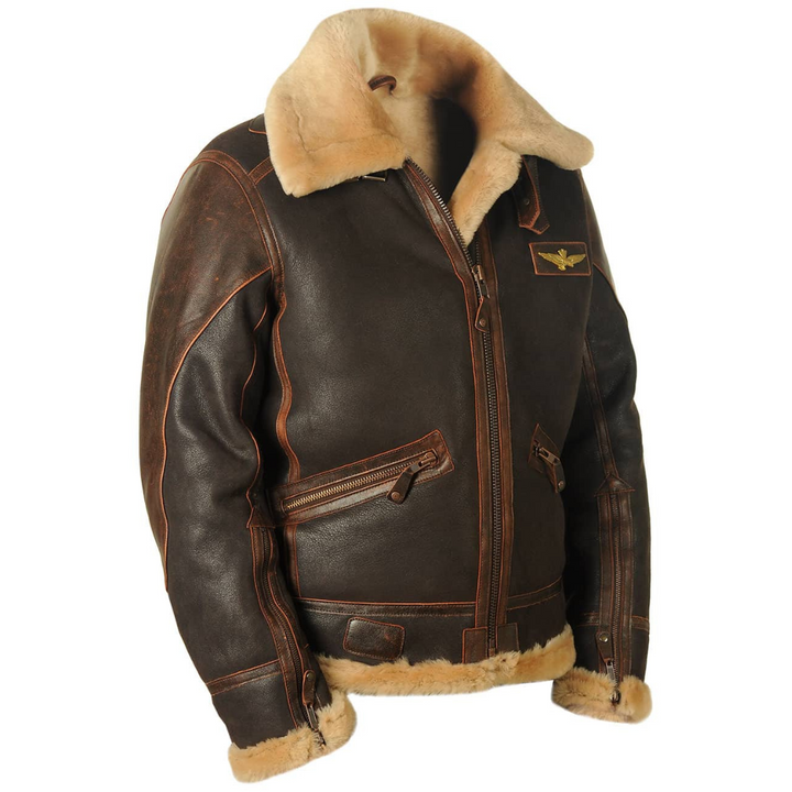 Rihards Pilot Jacket – silta un stilīga pilota stila jaka vīriešiem