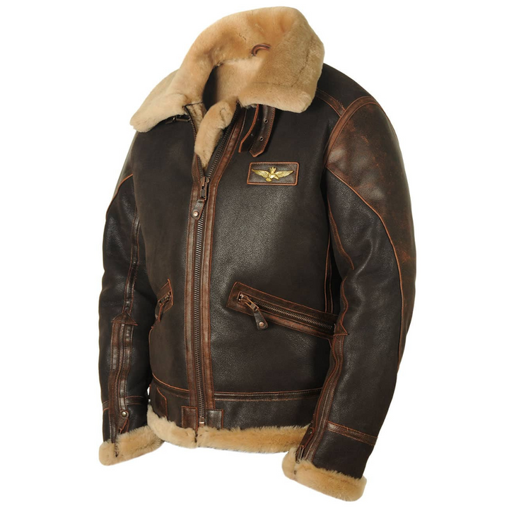 Rihards Pilot Jacket – silta un stilīga pilota stila jaka vīriešiem